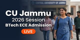 CU Jammu B.Tech ECE Admission 2026 Open at cujammu.ac.in; Online Reporting Scheduled for June 15